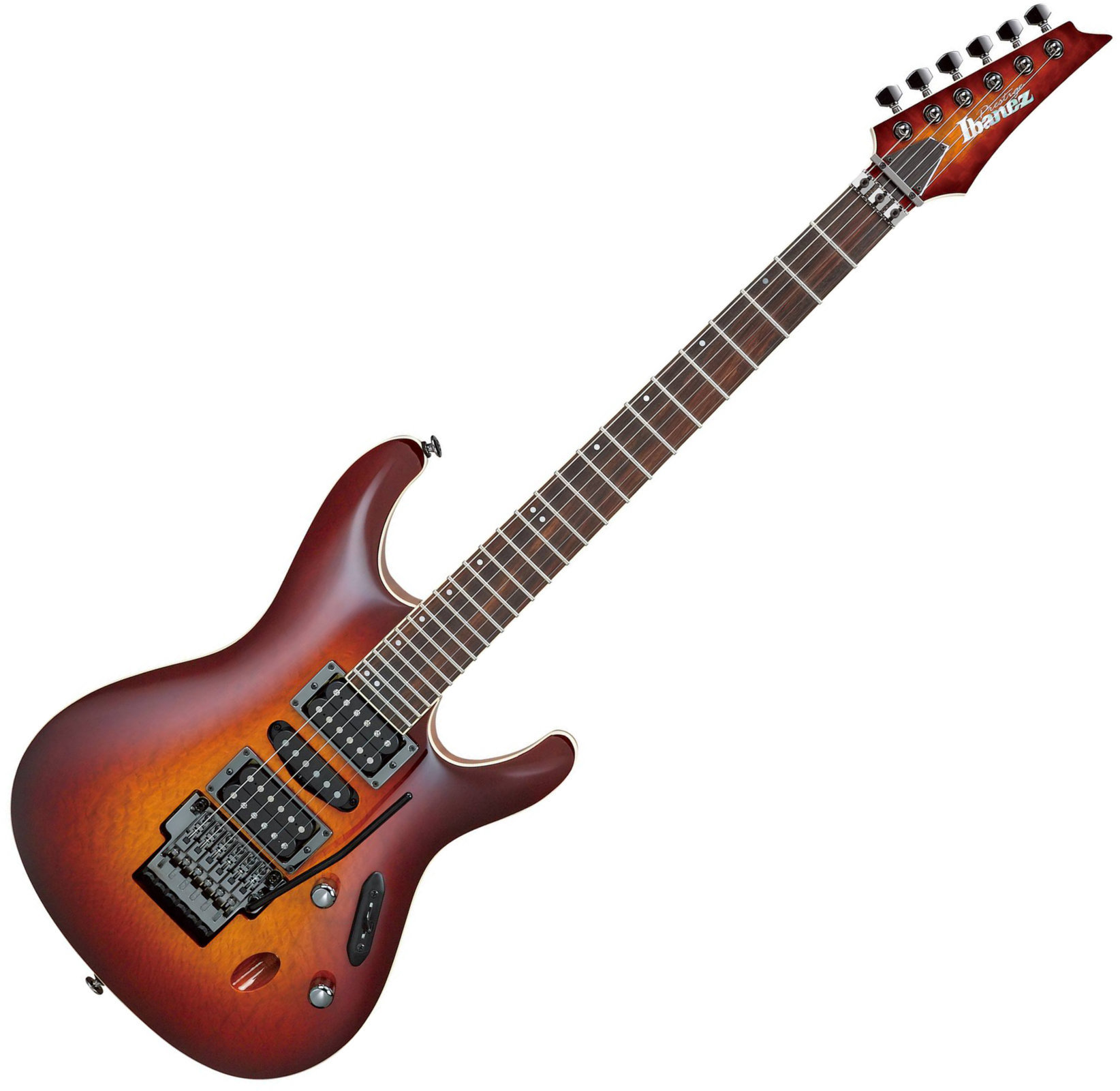 Guitare électrique Ibanez S6570SK-STB Sunset Burst