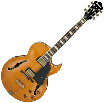 Semi-akoestische gitaar Ibanez AKJV90D Dark Amber Low Gloss - 1