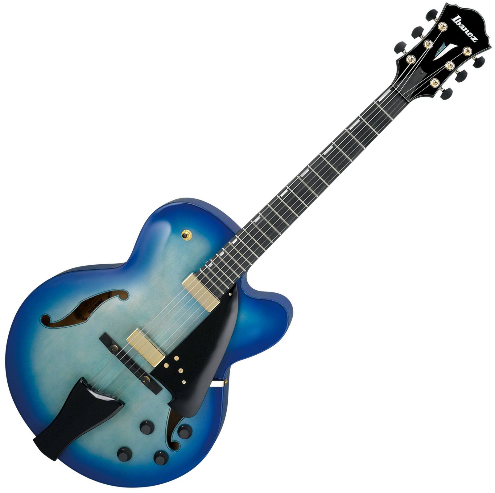 Halvakustisk guitar Ibanez AFC155-JBB Jet Blue Burst