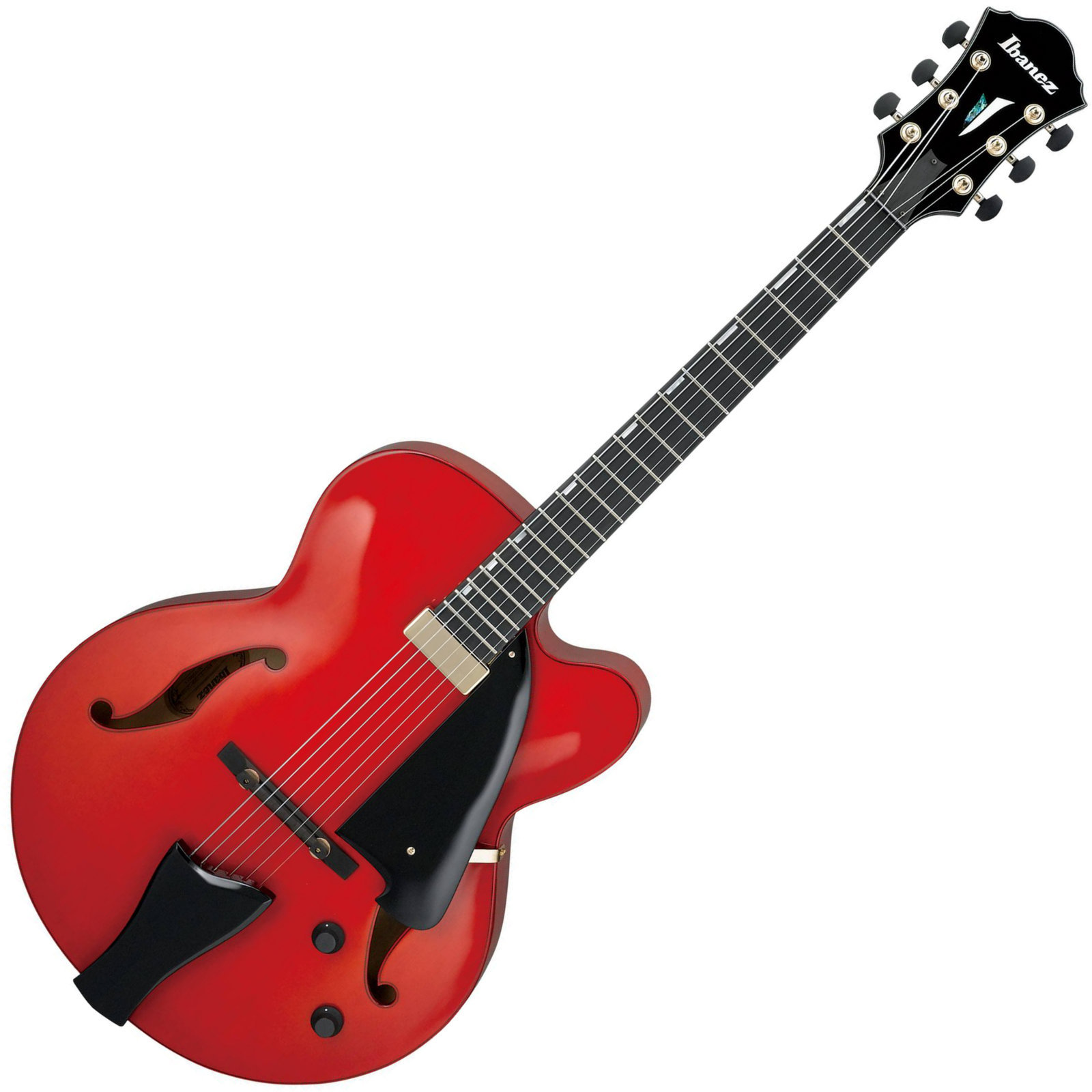 Halvakustisk gitarr Ibanez AFC151-SRR Sunrise Red