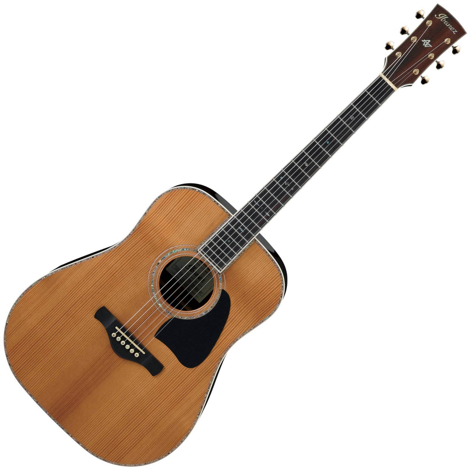 Akustická gitara Ibanez AVD80 Thermo Aged Natural High Gloss