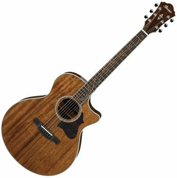 Jumbo elektro-akoestische gitaar Ibanez AE245-NT Natural - 1
