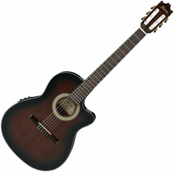 Klassieke gitaar met elektronica Ibanez GA35TCE-DVS 4/4 Dark Violin Sunburst - 1