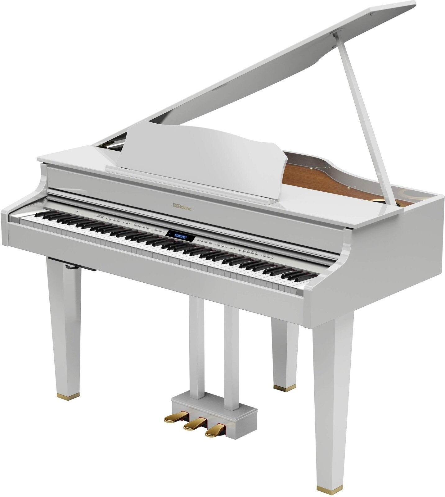 Piano digital Roland GP 607 Gloss White Piano digital