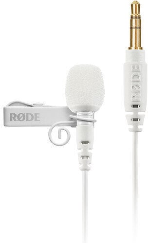 Кондензаторен микрофон- "брошка" Rode Lavalier GO White