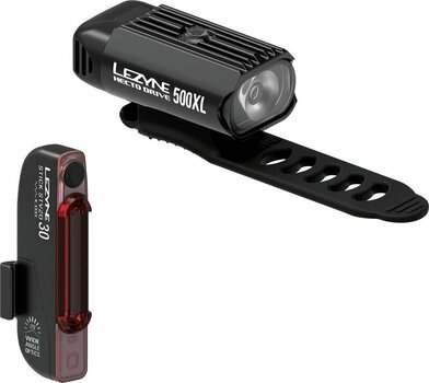 Fietslamp Lezyne Hecto Drive 500XL / Stick Drive Zwart Front 500 lm / Rear 30 lm Fietslamp - 1