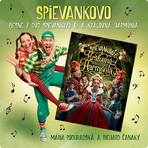 Muziek CD Spievankovo - Piesne Z DVD Spievankovo 6 a Kráľovná Harmónia (M. Podhradská, R. Čanaky) (CD)