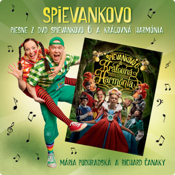 Music CD Spievankovo - Piesne Z DVD Spievankovo 6 a Kráľovná Harmónia (M. Podhradská, R. Čanaky) (CD) - 1