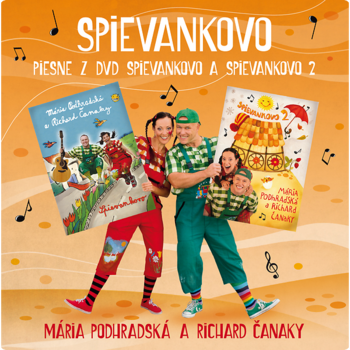 Hudební CD Spievankovo - Piesne z DVD Spievankovo 1 a 2 (M. Podhradská, R. Čanaky) (CD) - 1