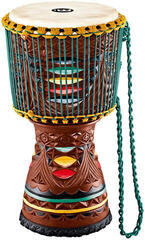 Djembe Meinl AE-DJTC2-L Artisan Tongo Carved Coloured ornamental carving 12" Djembe