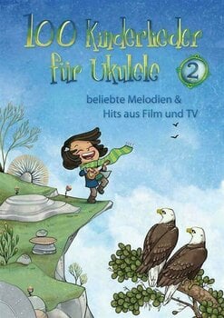 Ukulele kották Hal Leonard 100 Kinderlieder Für Ukulele 2 Kotta - 1