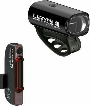 Cycling light Lezyne Hecto StVZO 40 / Stick Drive StVZO Black Front 36 lm / Rear 30 lm Cycling light - 1