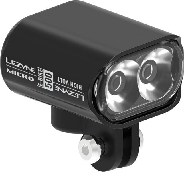 Cyklistické svetlo Lezyne Ebike Micro Drive 500 500 lm Black Cyklistické svetlo