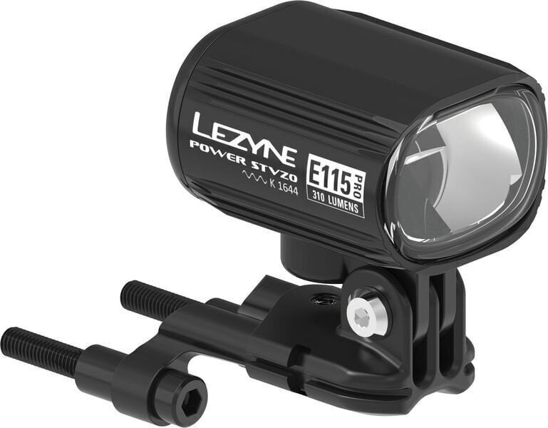 Велосипедна лампа Lezyne Ebike Power StVZO Pro E115 310 lm Black Велосипедна лампа