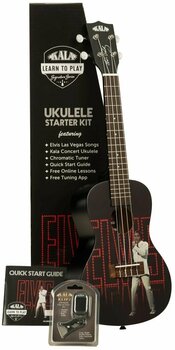 Concert Ukulele Kala Learn To Play Concert Ukulele Elvis Viva Las Vegas - 1