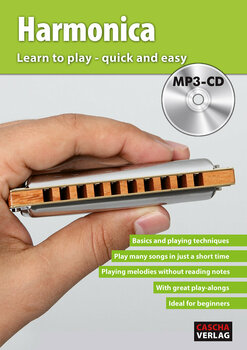 Partituri pentru instrumente de suflat Cascha Harmonica Learn To Play Quick And Easy Partituri - 1