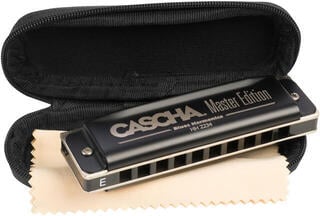 Diatonická ústní harmonika Cascha HH 2234 Master Edition Blues E Diatonická ústní harmonika