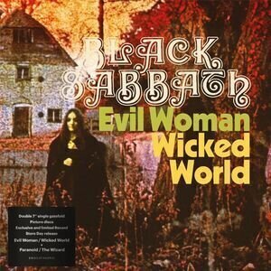 Vinylplade Black Sabbath - RSD - Evil Woman, Don'T Play Your Games With Me / Wicked World / Paranoid / The Wizard (LP)