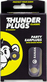 Tapones para los oídos Thunderplugs Classic 3.0 Grey Tapones para los oídos - 1