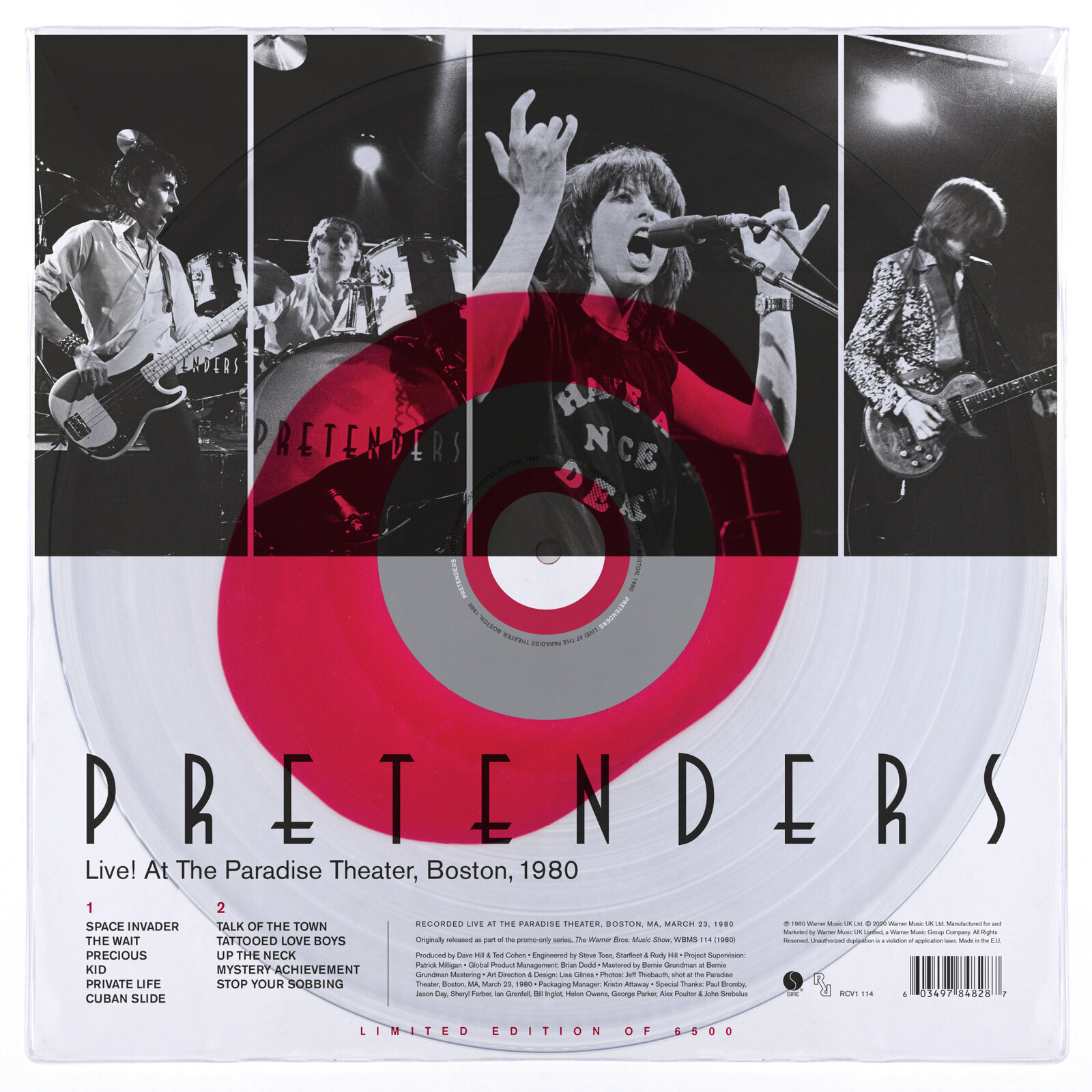 Vinyylilevy The Pretenders - Live! At The Paradise Theater, Boston 1980 (RSD) (LP)
