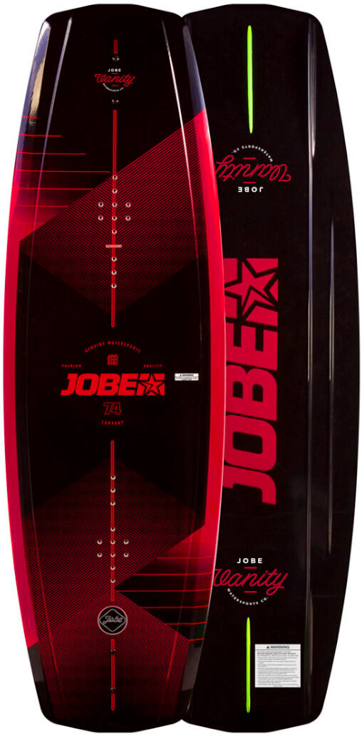 Wakeboard Jobe Vanity Nero-Rosso 131 cm/51,6'' Wakeboard