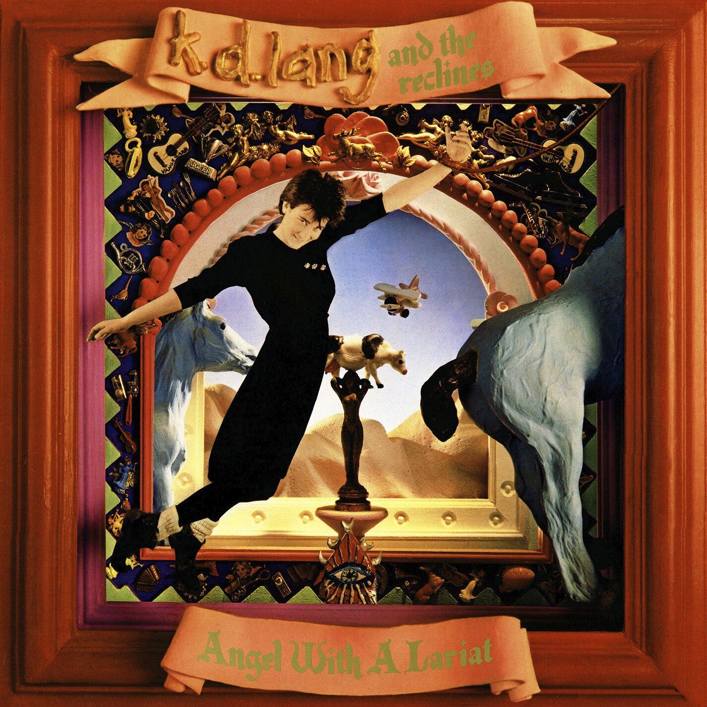 Disc de vinil K.D. Lang - Angel With A Lariat (Red Coloured) (RSD) (LP)