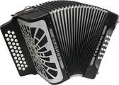 Hohner Compadre GCF Acordeón diatónico Black