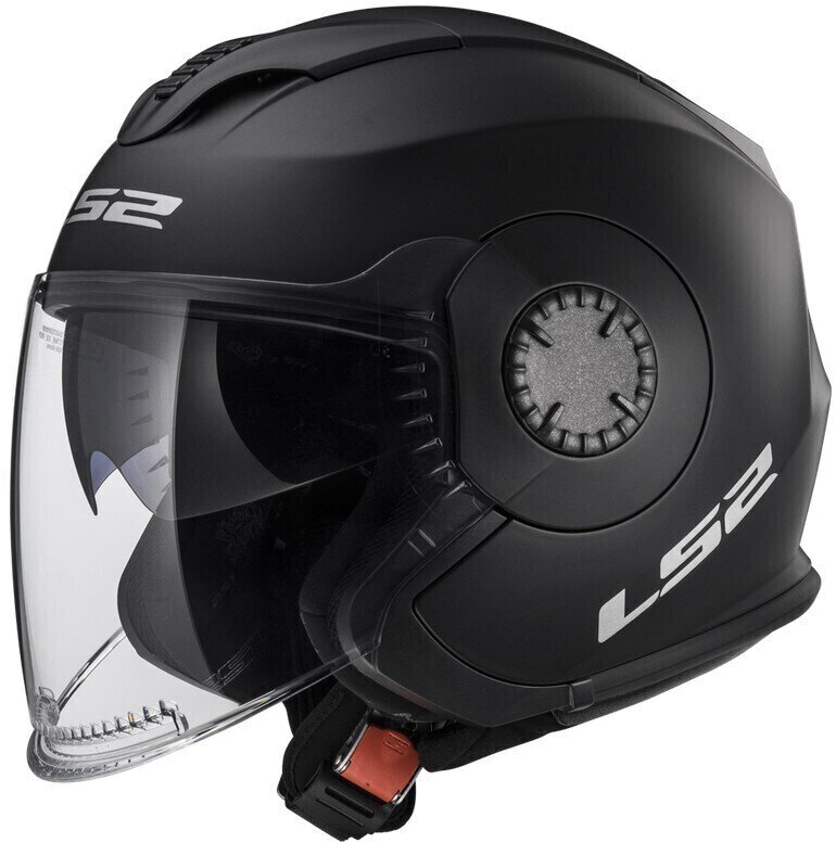 Helmet LS2 OF570 Verso Solid Matt Black M Helmet