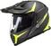 Helmet LS2 MX436 Pioneer Evo Router Matt Black H-V Yellow S Helmet