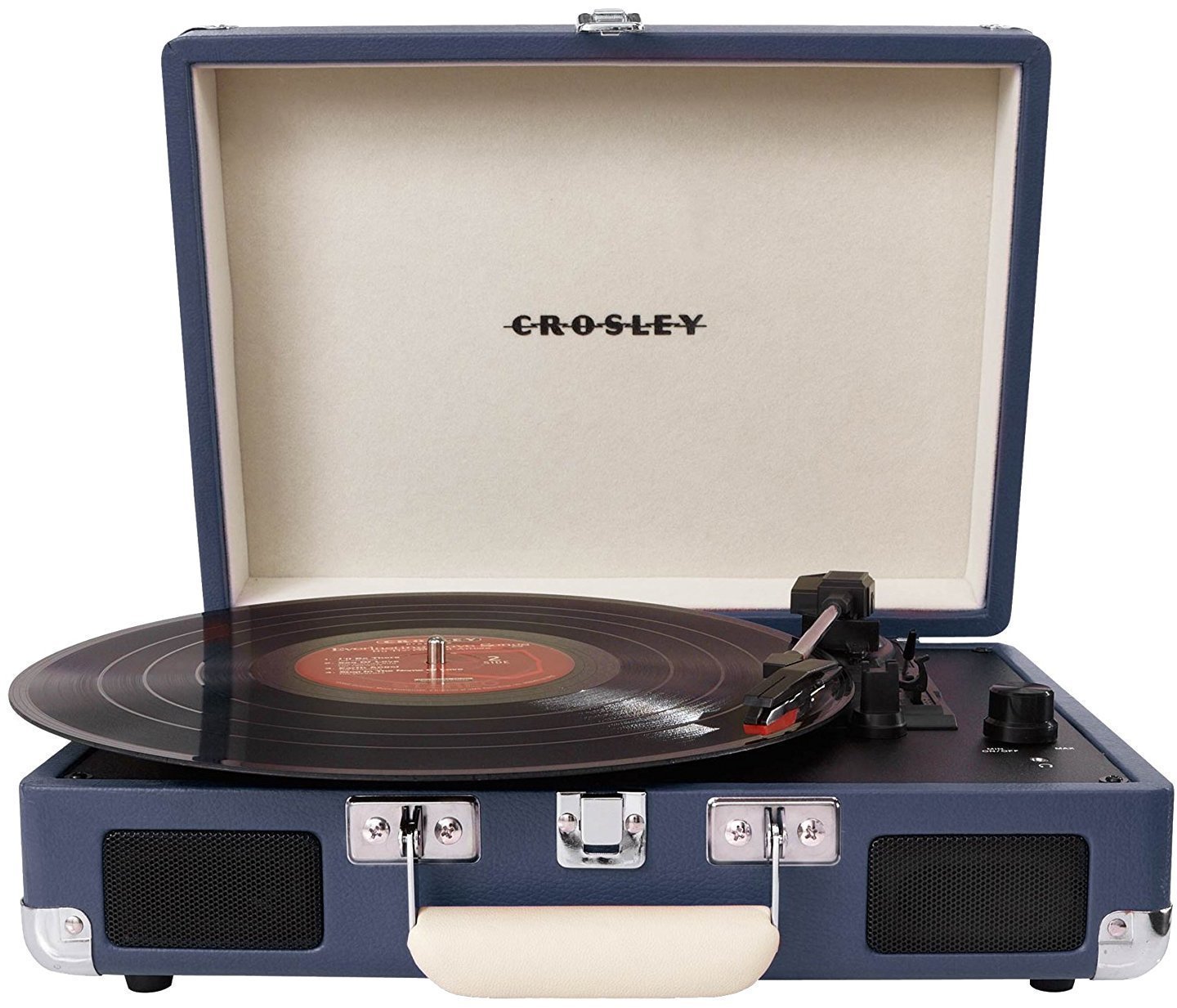 Přenosný gramofon
 Crosley Cruiser Deluxe Blue