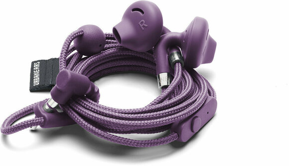 En la oreja los auriculares UrbanEars SUMPAN Cosmos Purple - 1