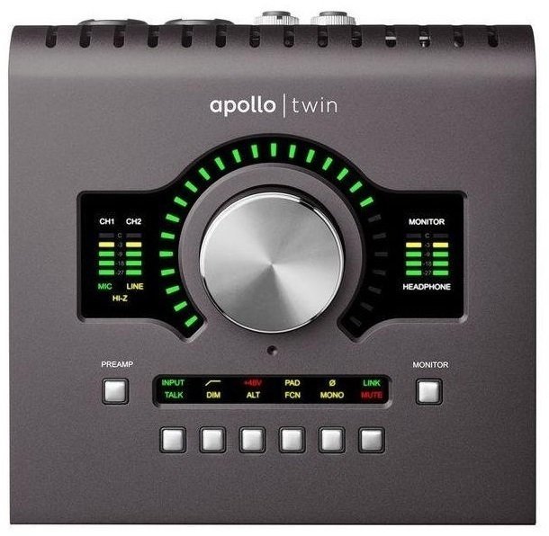 Thunderbolt аудио интерфейс Universal Audio Apollo Twin MKII SOLO