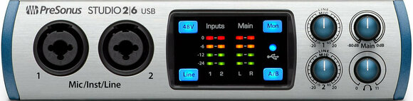 USB-audio-interface - geluidskaart Presonus Studio 26 - 1