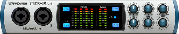 Interface áudio USB Presonus Studio 6/8 - 1