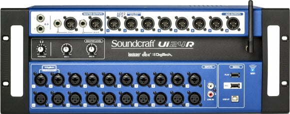 Mikser cyfrowy Soundcraft Ui-24R Mikser cyfrowy (Jak nowe) - 1