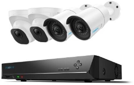 Smart kamera rendszer Reolink RLK8-520B2D2 Fehér-Fekete Smart kamera rendszer