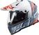 Helmet LS2 MX436 Pioneer Evo Evolve White Cobalt S Helmet