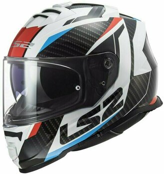 Helmet LS2 FF800 Storm Racer Blue Red M Helmet - 1