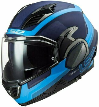 Helmet LS2 FF900 Valiant II Orbit Matt Blue M Helmet - 1