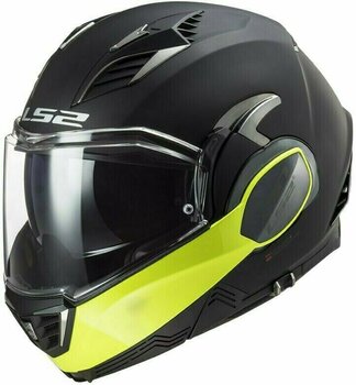 Helmet LS2 FF900 Valiant II Hammer Matt Black H-V Yellow S Helmet - 1