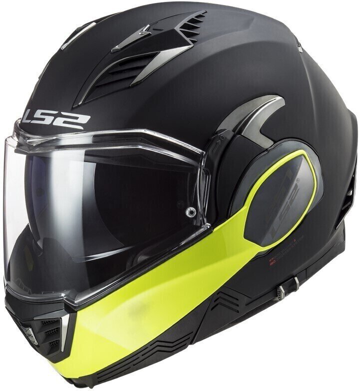 Helmet LS2 FF900 Valiant II Hammer Matt Black H-V Yellow L Helmet