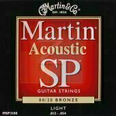 Cordes de guitares acoustiques Martin MSP 3100 - 1