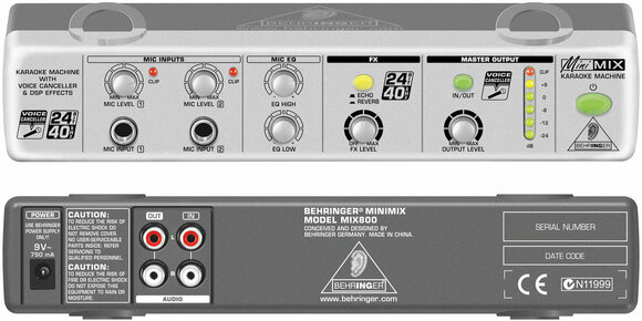 Analógový mixpult Behringer MIX800 - 1