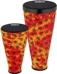 Djembe Meinl VR-SDSET-NH Viva Rhythm Sunshine/Black 12"-9 1/2" Djembe