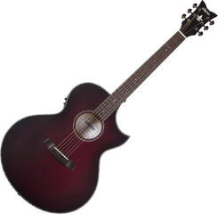 Електро-акустична китара Джъмбо Schecter Orleans Stage Acoustic Vampyre Red Burst Satin Електро-акустична китара Джъмбо