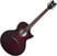 electro-acoustic guitar Schecter Orleans Stage Acoustic Vampyre Red Burst Satin
