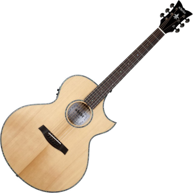 Електро-акустична китара Джъмбо Schecter Orleans Stage Acoustic Natural Satin