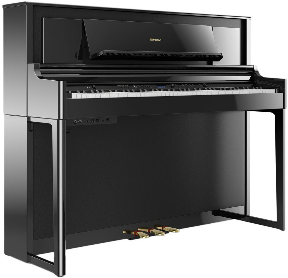 Digitális zongora Roland LX706 Polished Ebony Digitális zongora