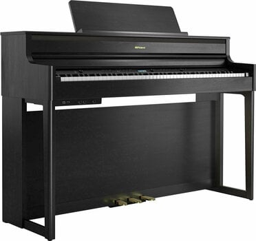 Digital Piano Roland HP 704 Charcoal Black Digital Piano - 1
