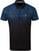 Polo košeľa Galvin Green Mason Ventil8+ Black/Surf Blue S